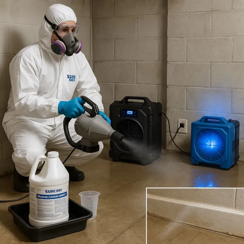 Sanitization and Odor Removal process in South Bay, FL